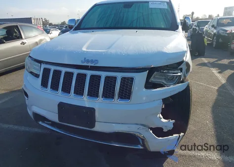 2015 Jeep Grand Cherokee Overland из США, поврежденный, VIN 1C4RJECG6FC848840